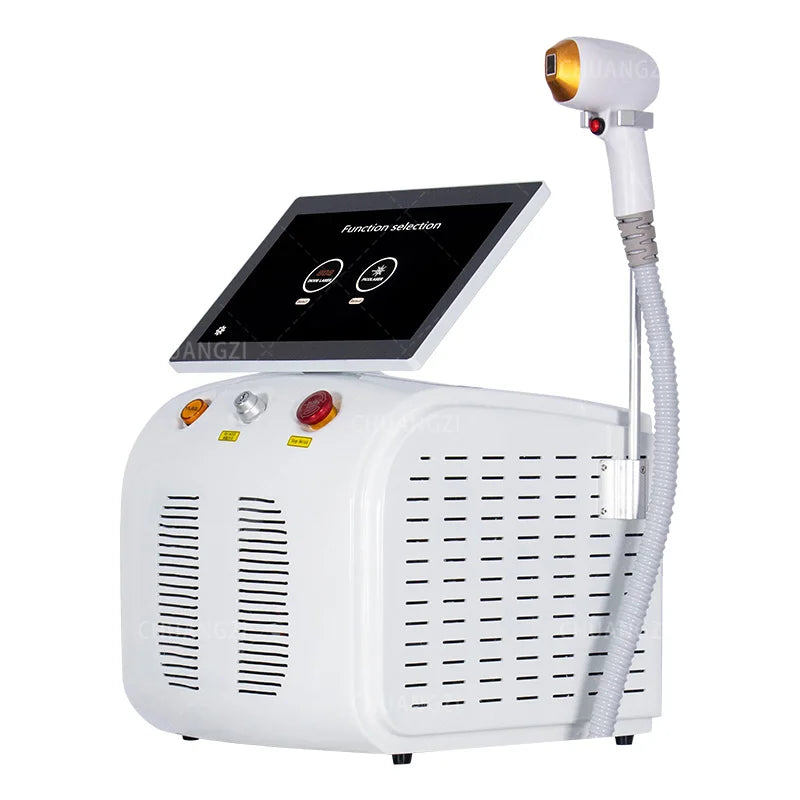 Portable Diode Ice Titanium Laser Hair Removal Machine
Professional Permanent Alexandrite Device 808nm 5 Waves