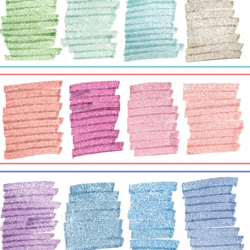 4pcs/Set Glitter Highlighters