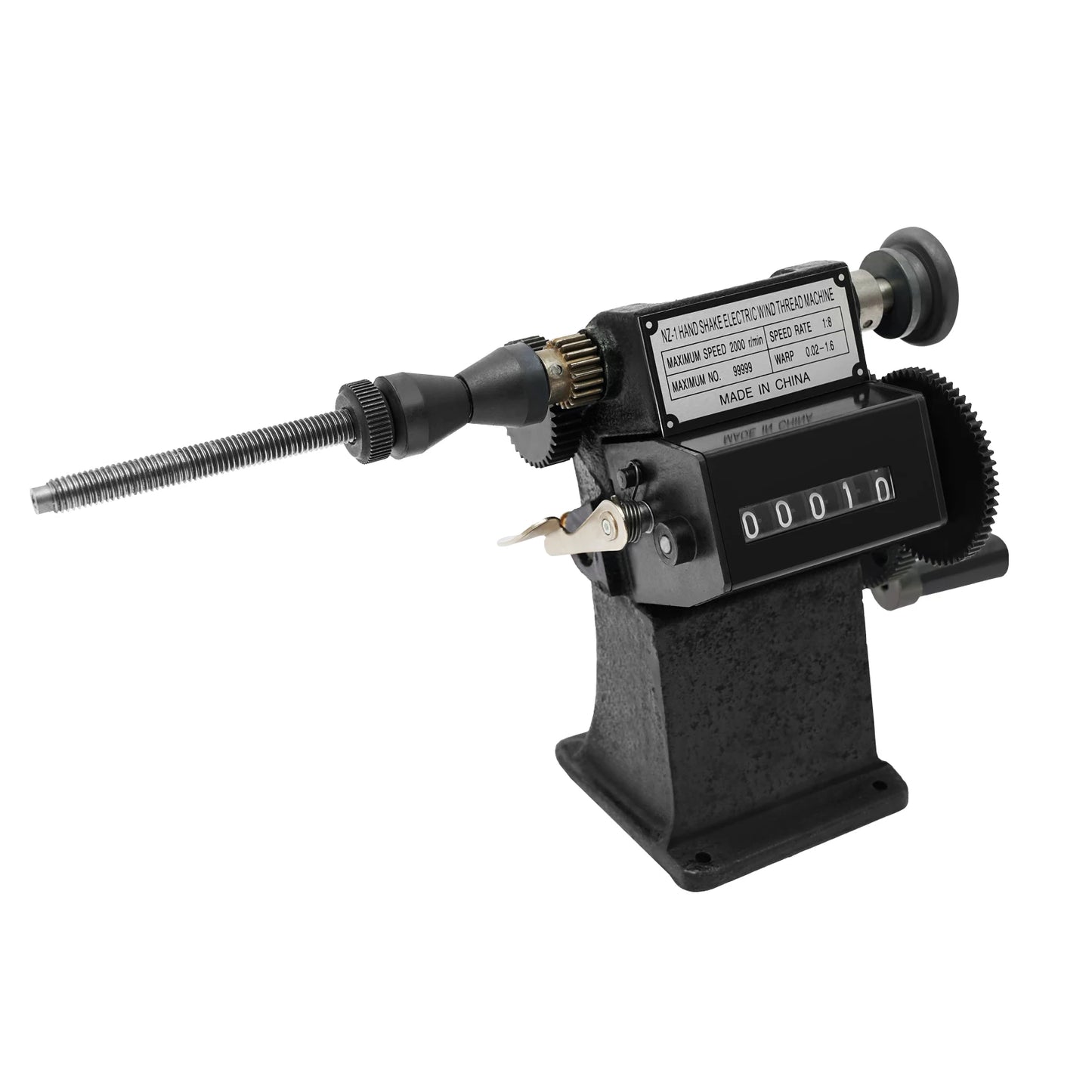 Manual Coil Winder with Counter 0-99999, High Quality Dual Purpose