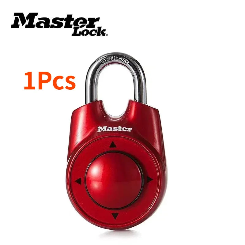 Master Lock Portable Padlock Escape Room Gym School Club Cabinet Lock Combination Code Directional Keyless Door Lock