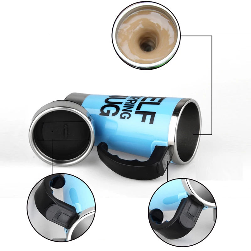 Automatic Stirring Electric Mixing Cup 450ML Self Stirring Mug
Stainless Steel Thermal Smart Double Insulated Cup