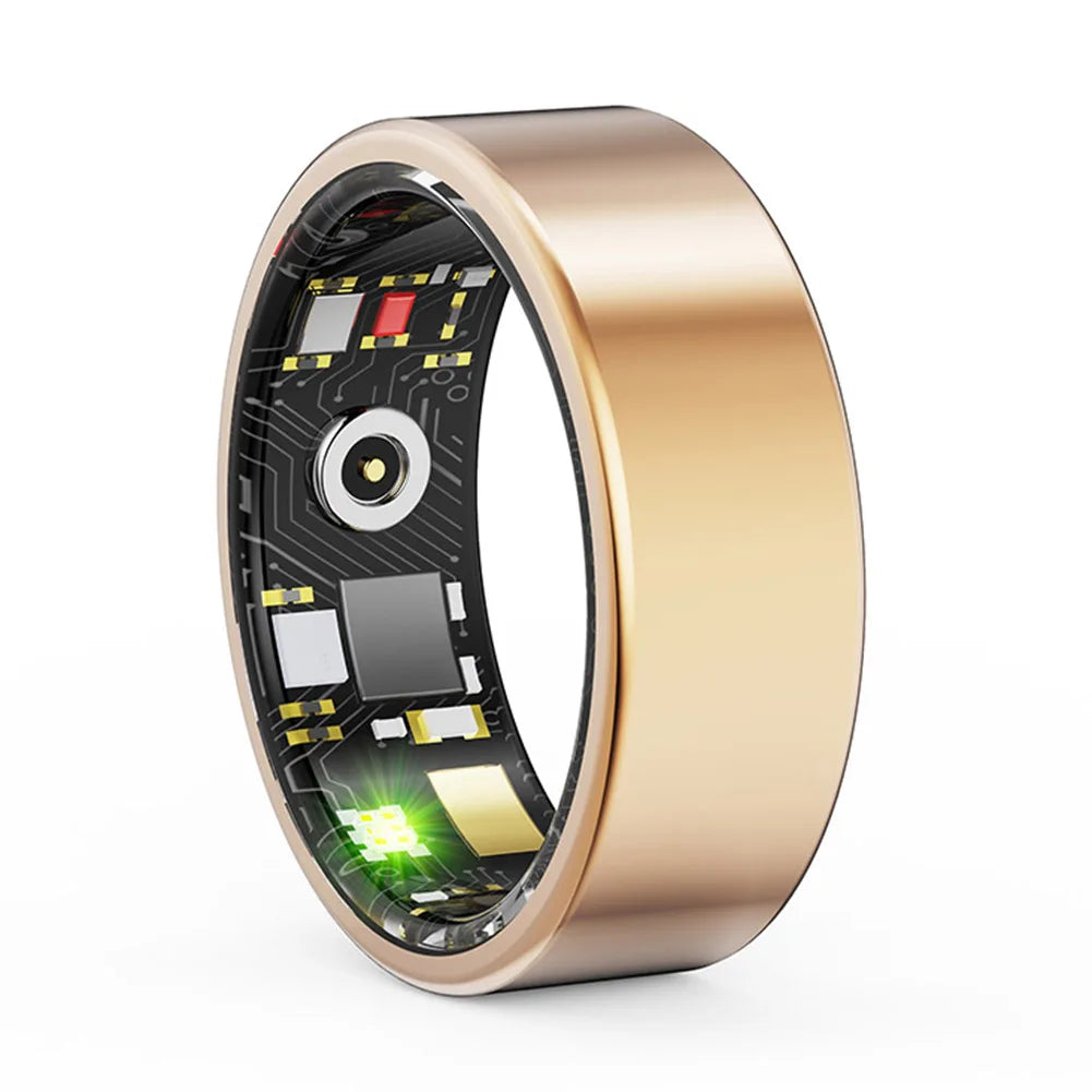 Smart Ring IP68 Waterproof Fitness Ring Bluetooth-Compatible
5.0 Multi-sport Modes Heart Rate Blood Oxygen Sleep Monitoring
