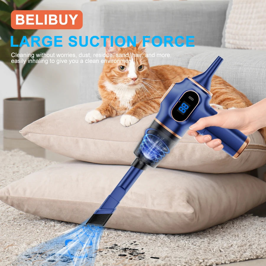 Wireless Car Vacuum Cleaner Home Appliance Sofa Office
High-Power Household Cleaning Machine Mini Vacuum Carpet Cleaner