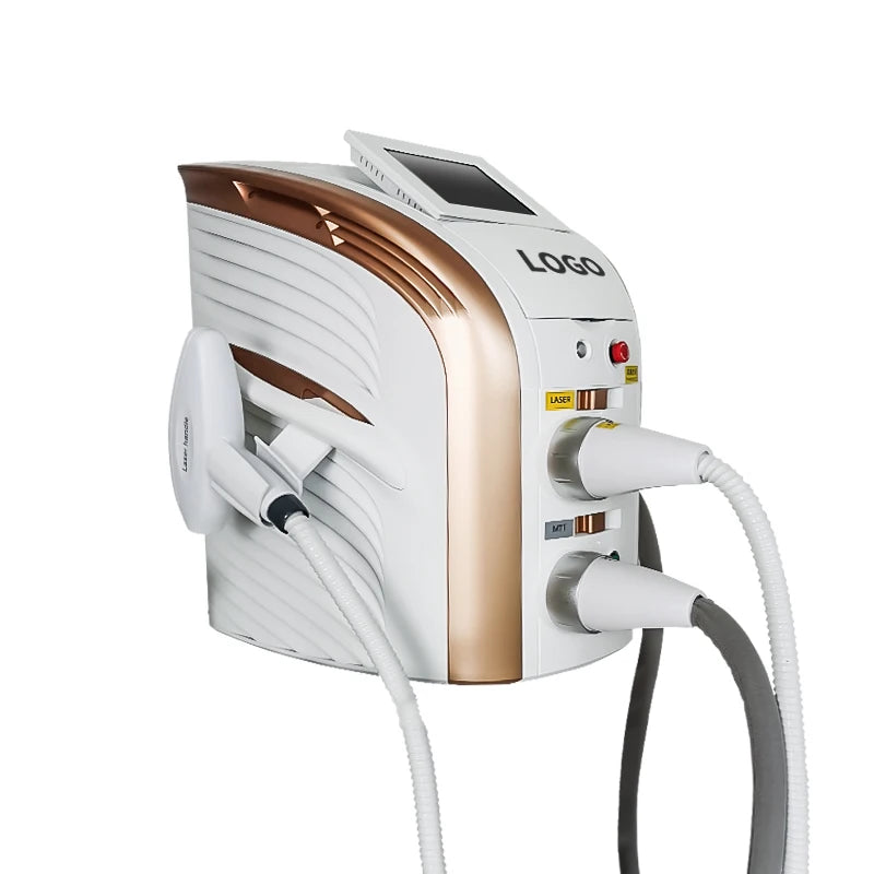 2 in 1 Permanent Hair Removal Equipment Acne Skin Laser Hair Removal Machine
