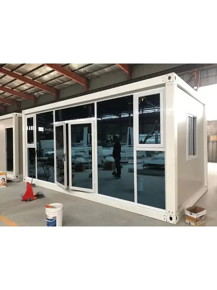 Residential container mobile house color steel integrated room