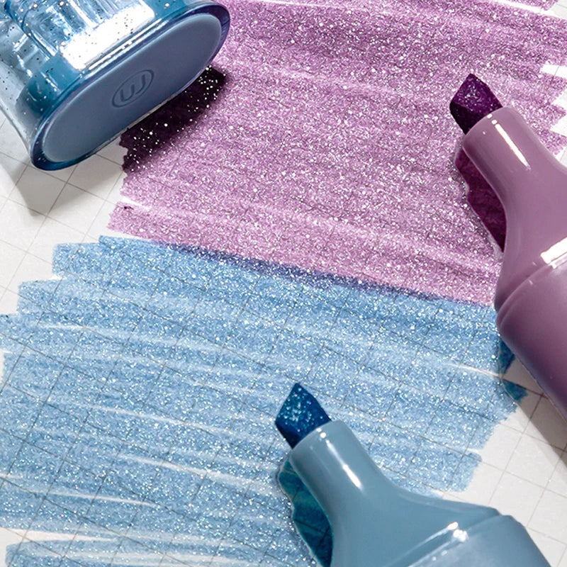 4pcs/Set Glitter Highlighters