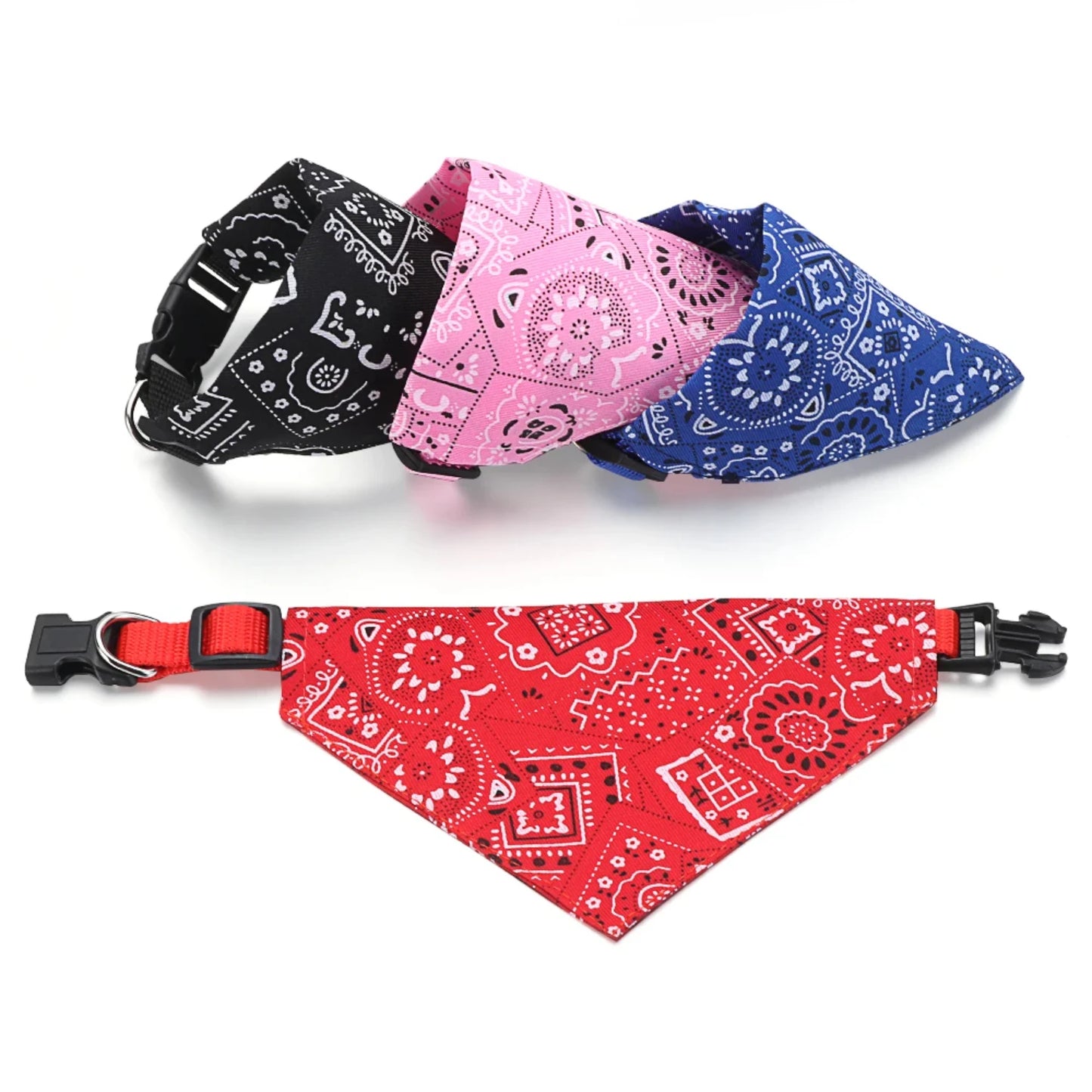 Adjustable Triangular Bandage Pet Dog Cat Washable Scarf Bandana Collar Bibs Cat Neck Decor Birthday Party Dress Dog stuff Tie