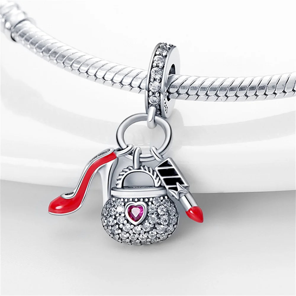 925 Sterling Silver Pandora Original Bracelet Charms