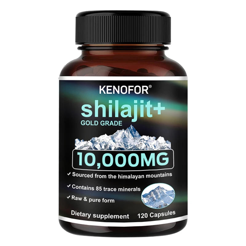 Himalaya Original Pure Shilajit Capsules,
Naturally Enriched with Fulvic Acid and Over 85 Trace Minerals, Gluten Free Supplement