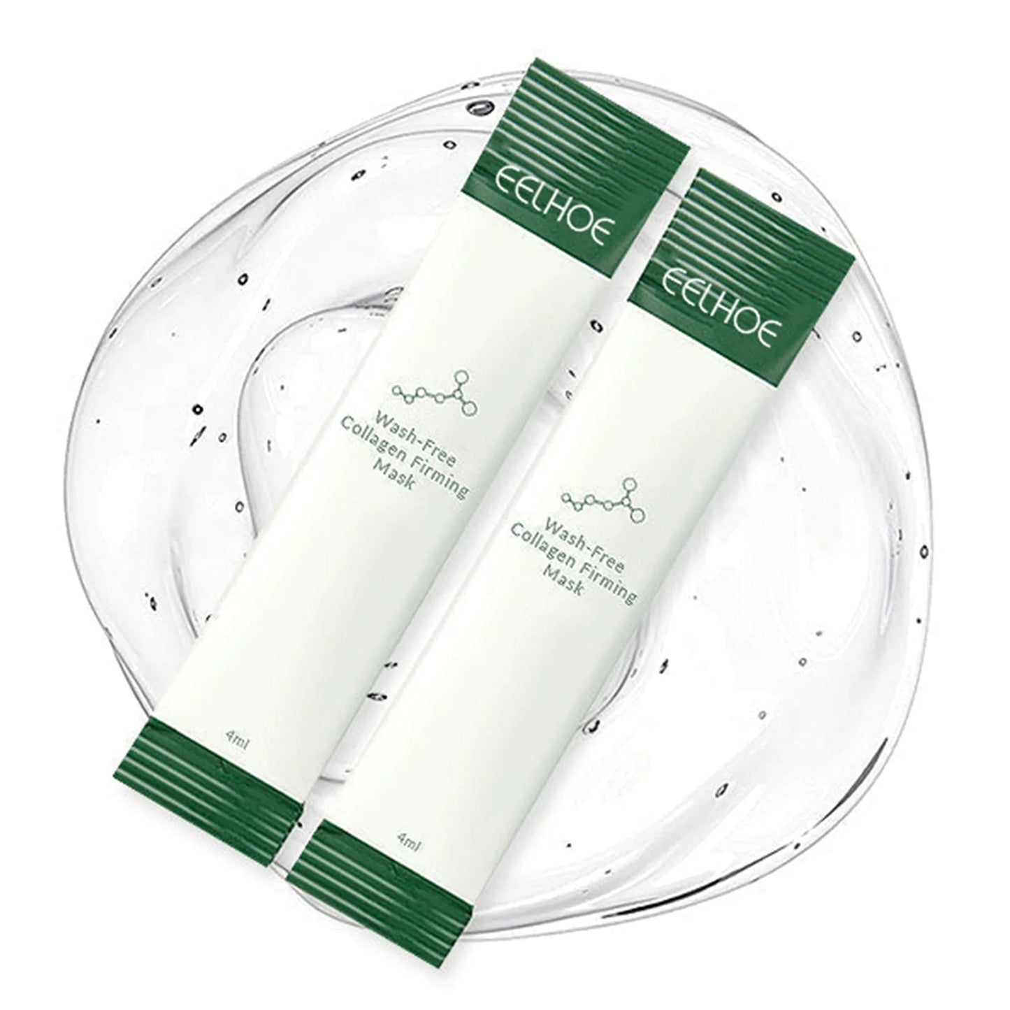 20pcs Korean Collagen Firming Mask Protein
Anti-Aging Hydrating Frozen Wash-Free Face Sleeping Masks for Women Men
