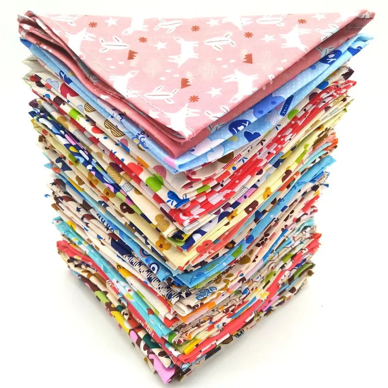 30/50 Pcs Dog Bandana Small Middle Large Dog Bibs Scarf
Cotton Adjustable Pet Puppy Kerchief Dog Accessories Pet Supplies Ropa