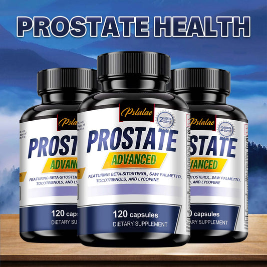 Prostate Capsules - Contains Saw Palmetto
 to Reduce Bathroom Trips and Relieve Bladder - 120 Capsules