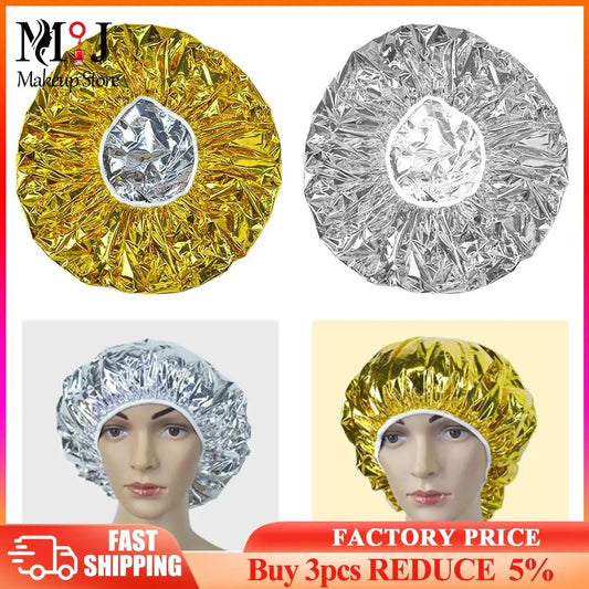 Special Aluminum Foil Heat Insulation Cap Shower Cap