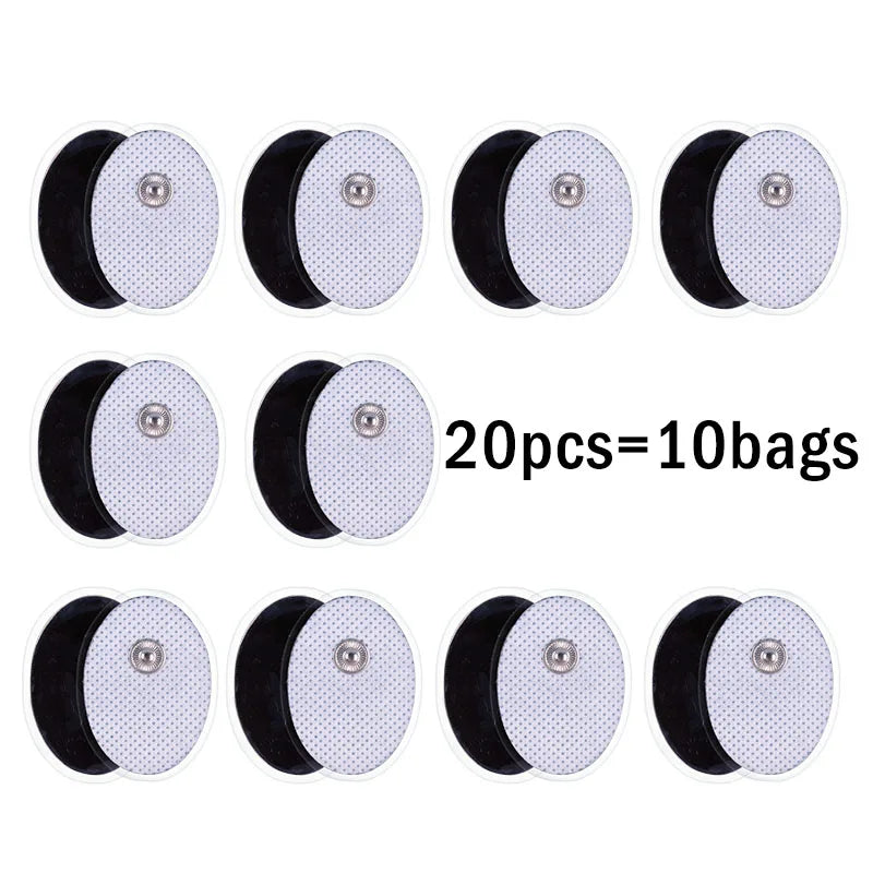 10/20Pcs High Quality Nerve Stimulator Silicone Gel Electrode Pads
 for Tens Electrodes Digital Therapy Machine Body Massage Tool