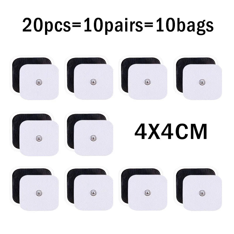 10/20Pcs High Quality Nerve Stimulator Silicone Gel Electrode Pads
 for Tens Electrodes Digital Therapy Machine Body Massage Tool