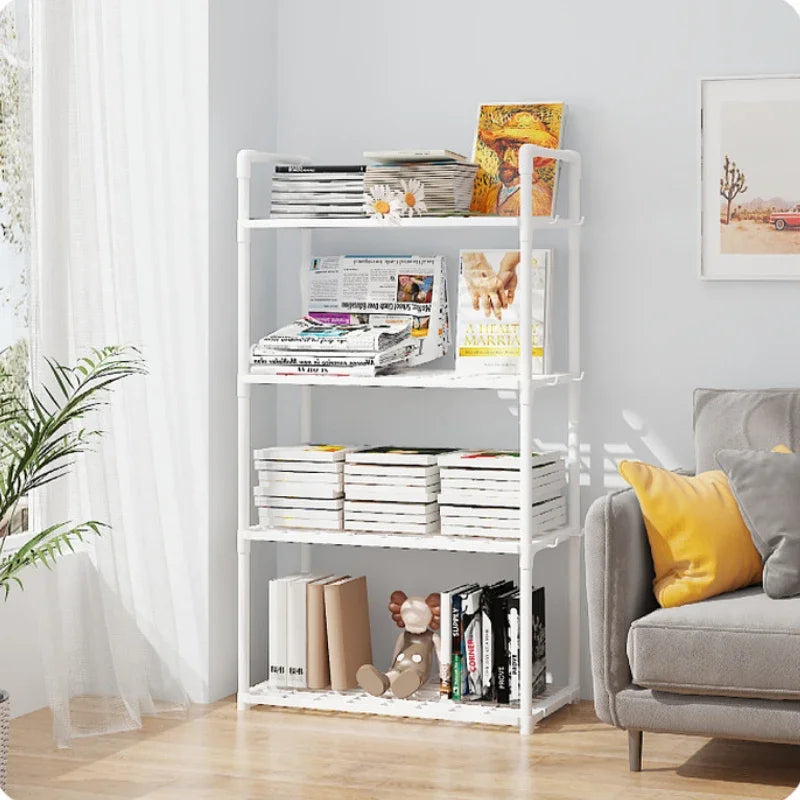 Floor Standing Storage Rack Kitchen Bathroom Microwave Rack Multi Functional