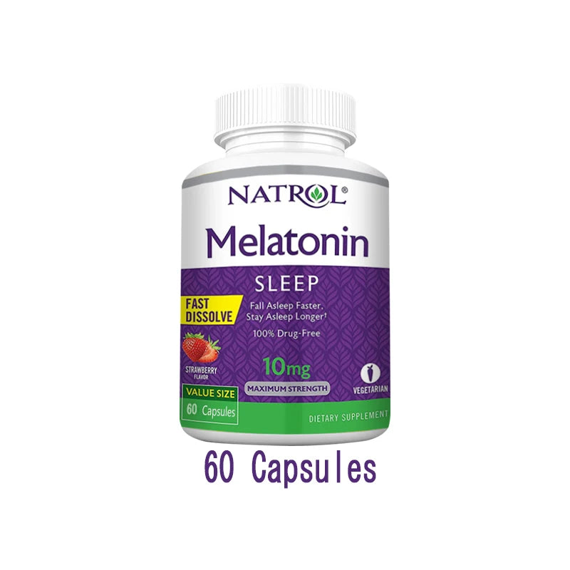 10mg Melatonin Sleep Supplement Solve Sleep Problems