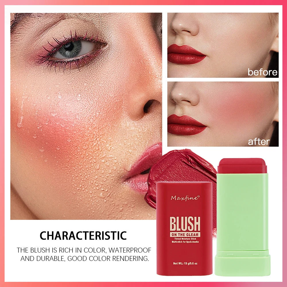 Multi Functional Blush Stick Waterproof Long Lasting