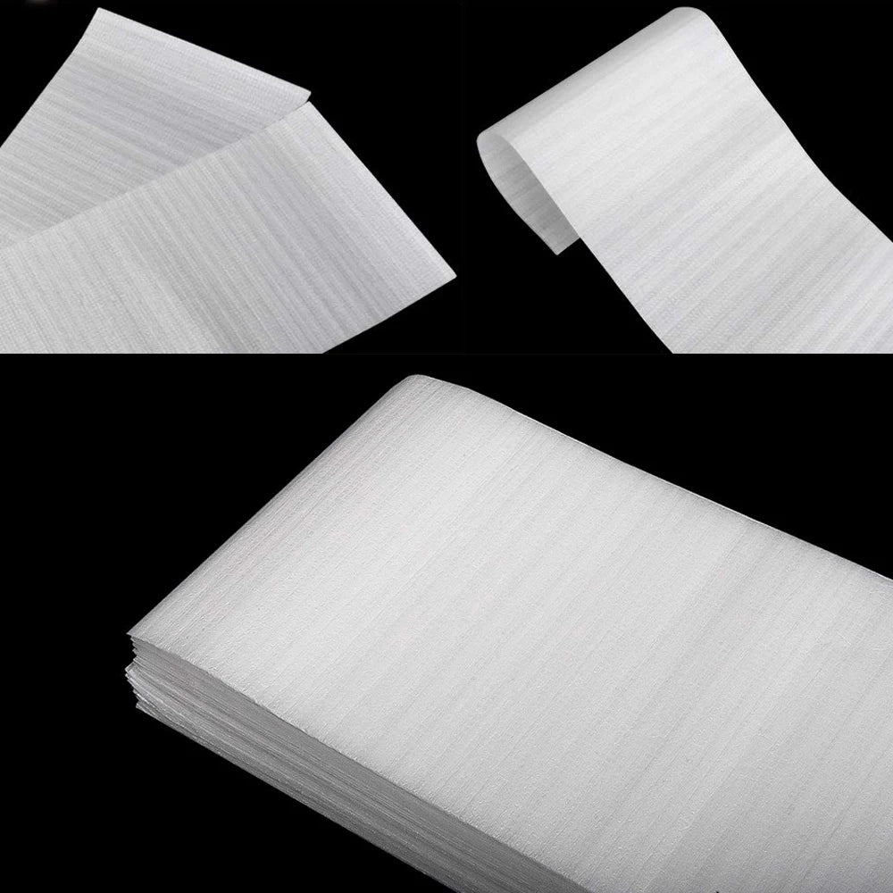 50Pcs Reusable Foam Hair Dye Paper Professional Highlighting Strips Salon Hair Coloring