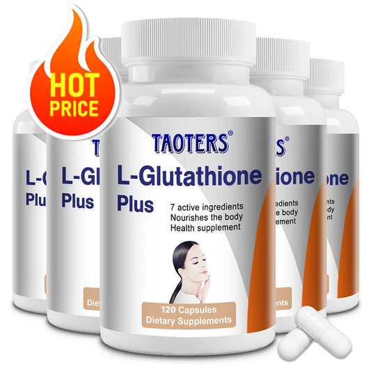 L-Glutathione Supplements 
- Helps The Immune System, Antioxidants, Supports Skin and Overall Health