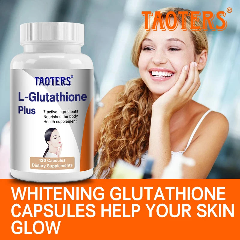 L-Glutathione Supplements 
- Helps The Immune System, Antioxidants, Supports Skin and Overall Health