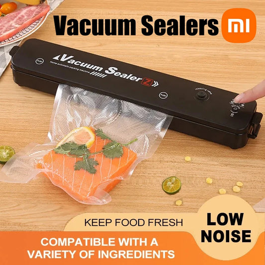 Electric Vacuum Sealer Food Sealer Machine 
Foods Fresh Storage Vacuum Sealer Machine Plastic Bags Sealer For Storage Food