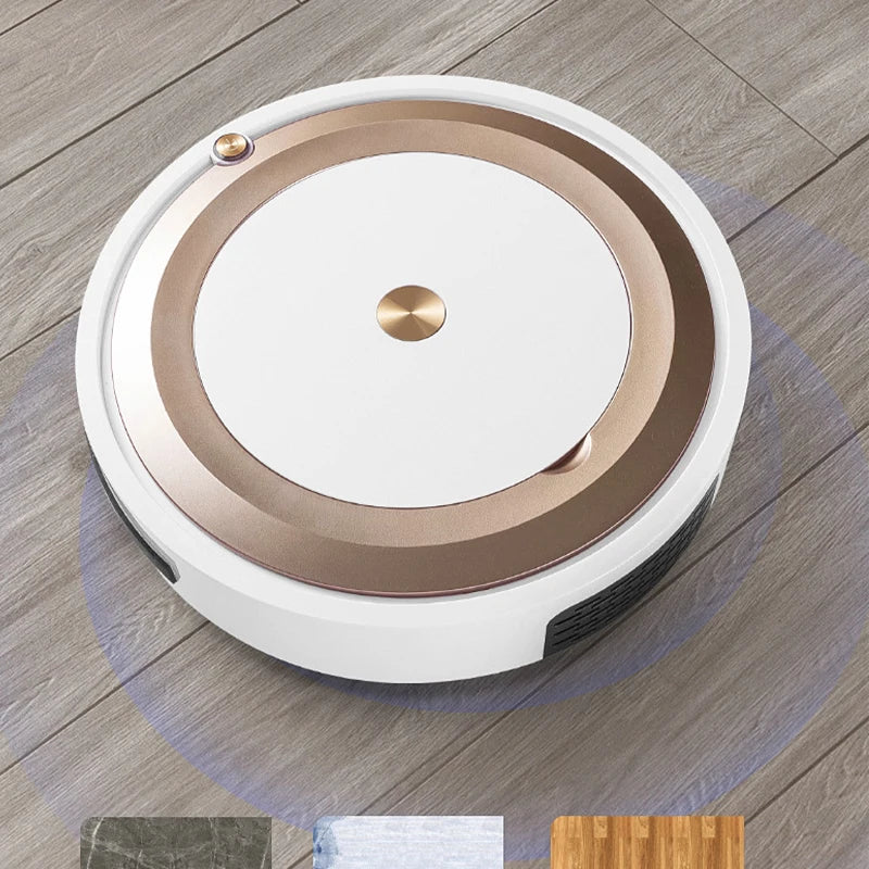 New Wet Mopping USB Rechargeable 5-in-1 Robot Vacuum Cleaner Automatic Cleaning