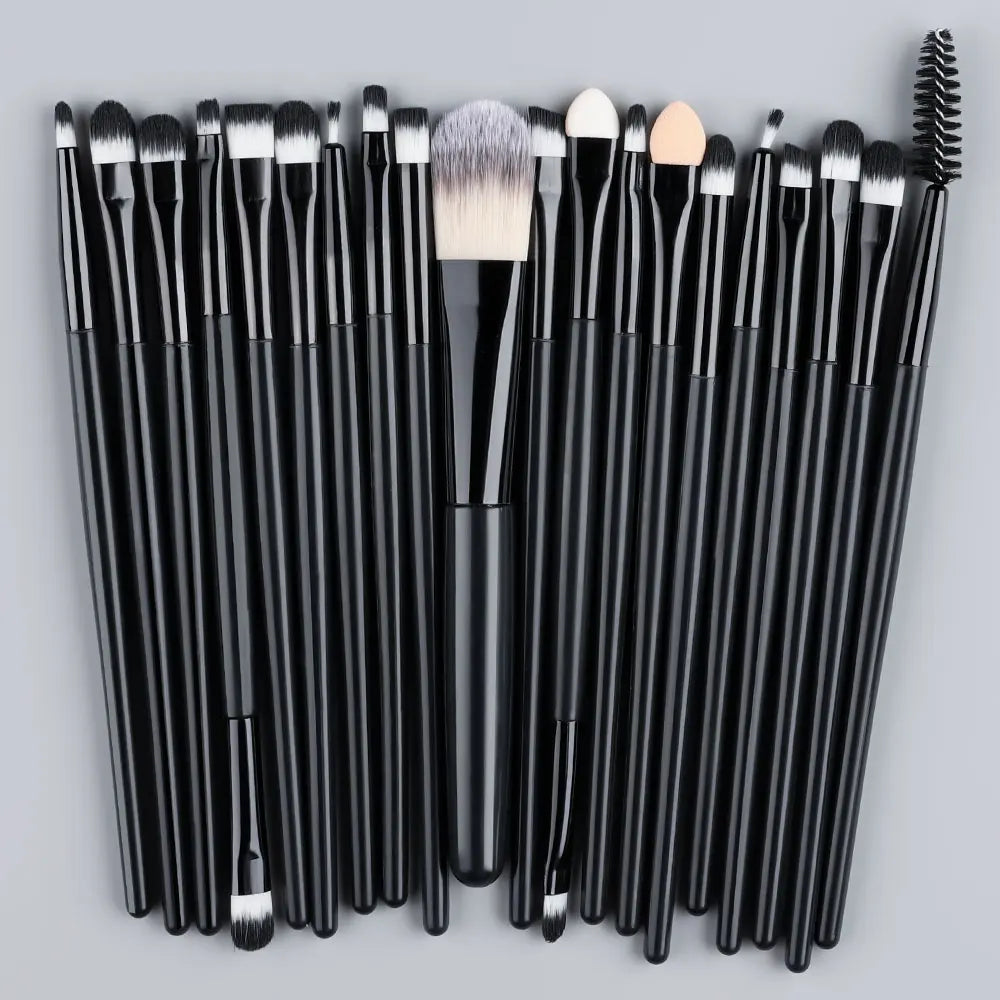 20Pcs Makeup Brush Set Eye Shadow Brush Full Set Beauty Makeup Concealer Brushes