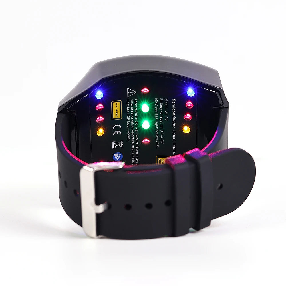 High-tech Laser Therapy W high blood hypertension Laser Machine for Blood Vessel Blockage
4 Colors 12 Diodes Watch, Diabetes, Stimulates Collagen Growth
