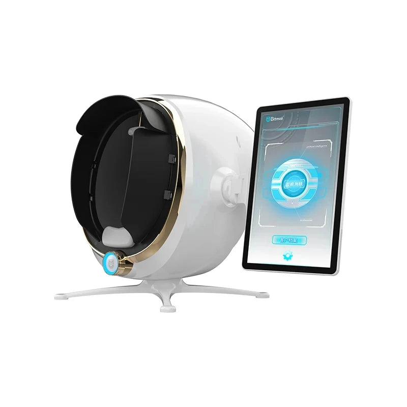 3D Skin Scanner Care Facial Analyzer Portable Detector Face Camera Test Analysis