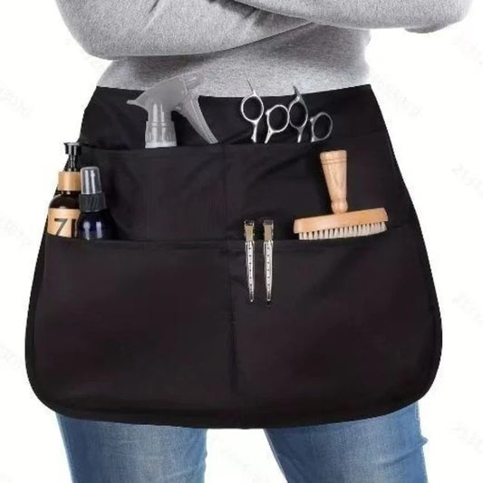 Hairdresser Apron Black Professional Waterproof  Apron Hair Salon Tools