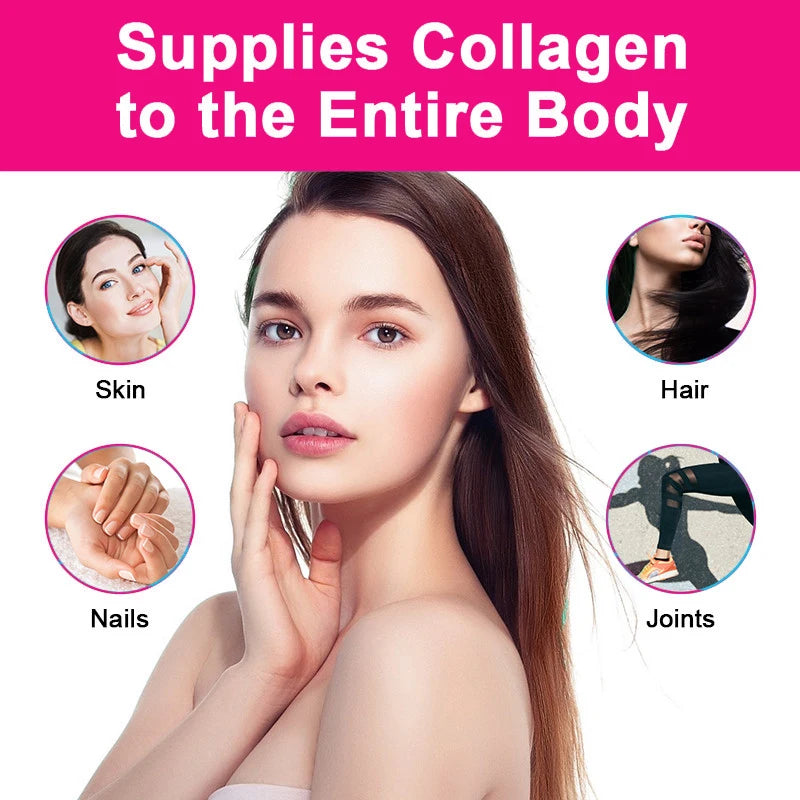 Vital Vitamins Collagen - Biotin, Hyaluronic Acid, Vitamin C 
- Collagen for Women - Anti-Aging Hair, Skin, Nails Beauty Complex