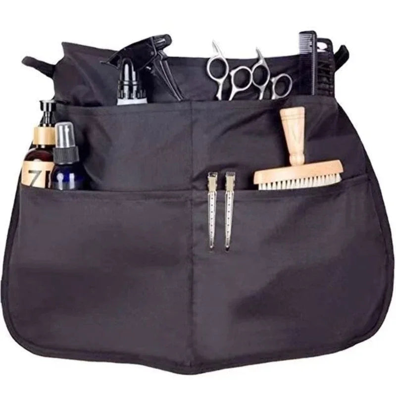 Hairdresser Apron Black Professional Waterproof  Apron Hair Salon Tools