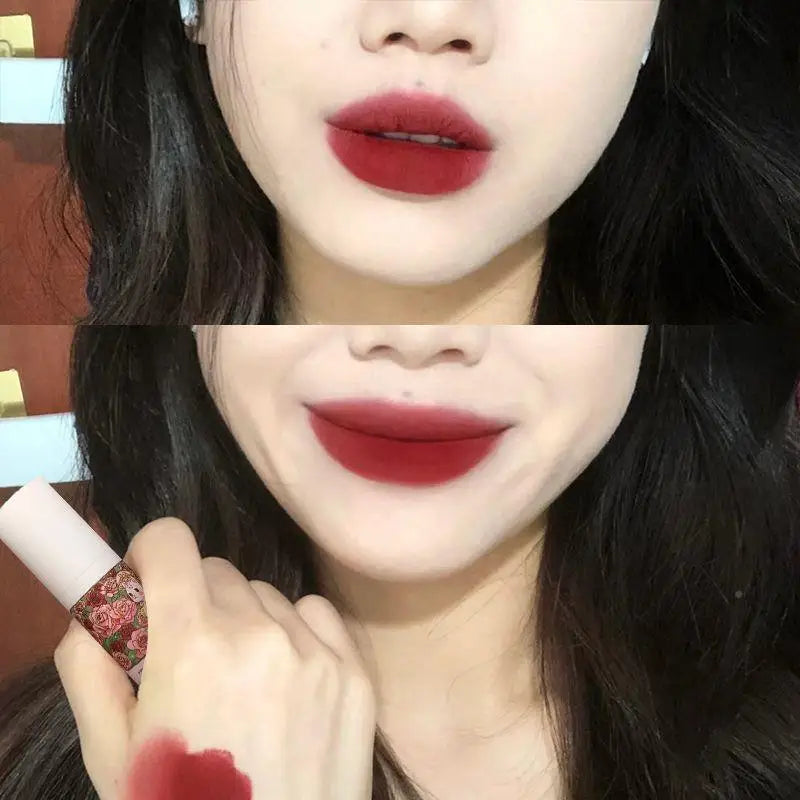 Lip Mud Liquid Lipstick Waterproof Nude Lip Gloss Long Lasting