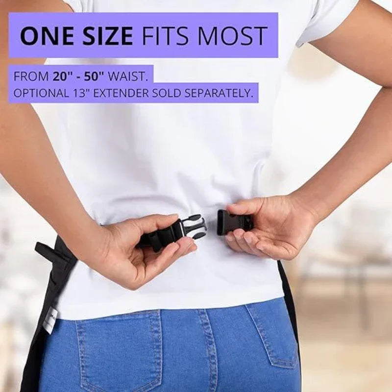 Hairdresser Apron Black Professional Waterproof  Apron Hair Salon Tools