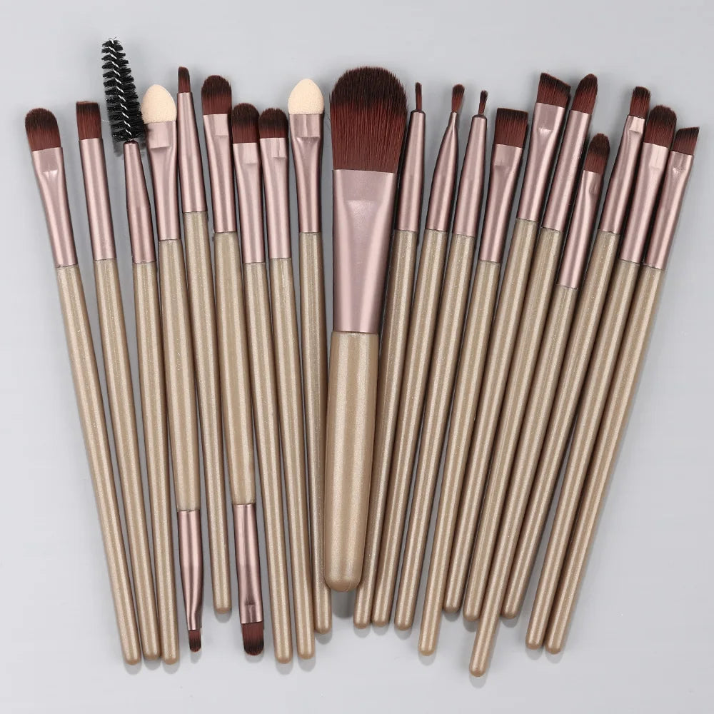20Pcs Makeup Brush Set Eye Shadow Brush Full Set Beauty Makeup Concealer Brushes