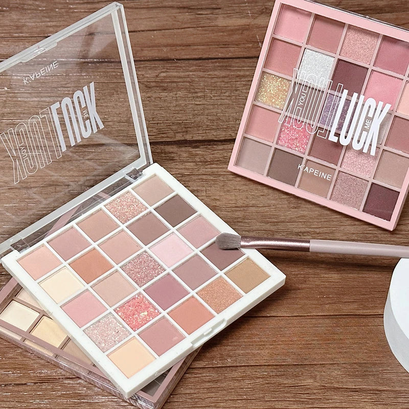 Cool Low Saturation 25 Color Eyeshadow Plate 2024 New Pearl Matte Color