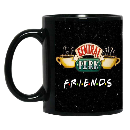 Personalized Name Mug Central Perk Design   Custom Tea Cup Black Milk Beer Mugs Lovers Friends Gifts Dropshipping