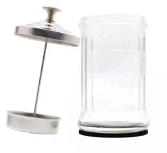 Beauty Hair Stainless Steel Glass Disinfection Jar Filter Clean Sterilization