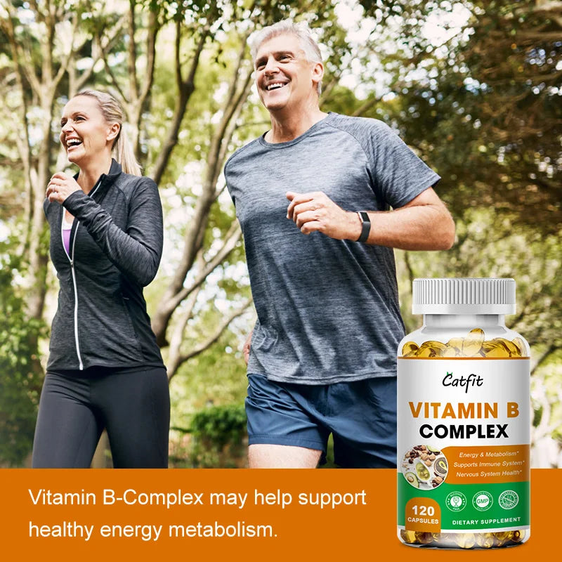 Vitamin B Complex Supplement,
 Supports Energy, Immune Health, Antioxidant Supplement