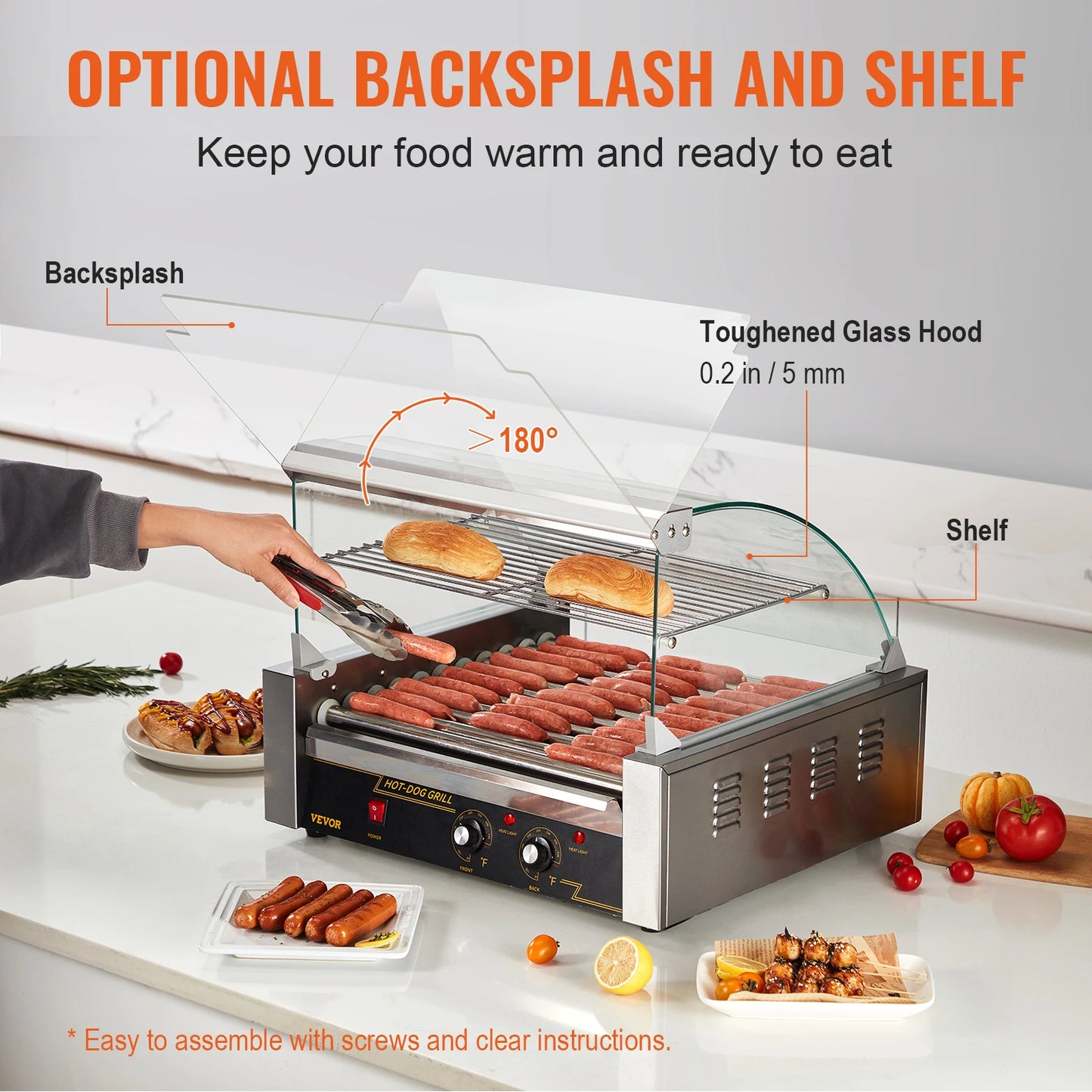 Commercial Hot Dog Roller 
Electric Sausage Maker 
Barbecue Grill Machine  All 110V
