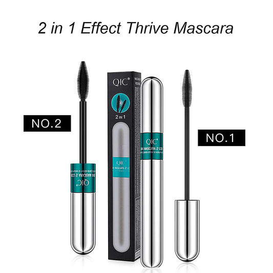 Mascara Silk Fiber Mascara Waterproof Mascara for 
Eyelash Extension Black Thick Lengthening Eye Lashes Cosmetics