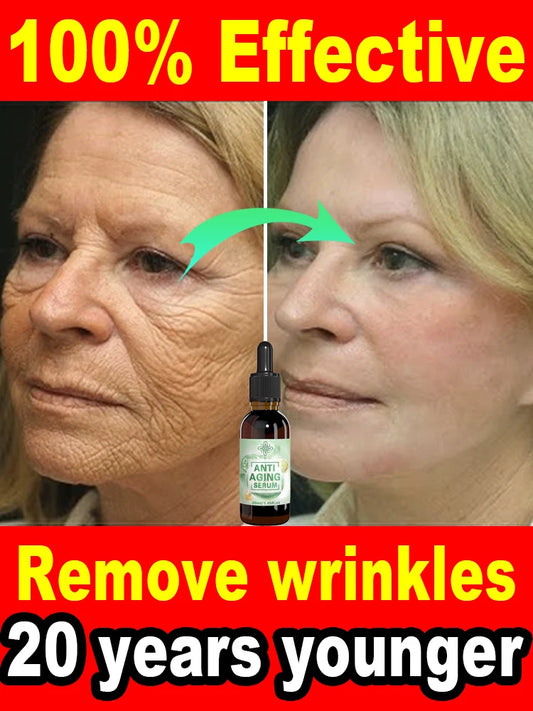Wrinkles disappear, Anti aging face serum