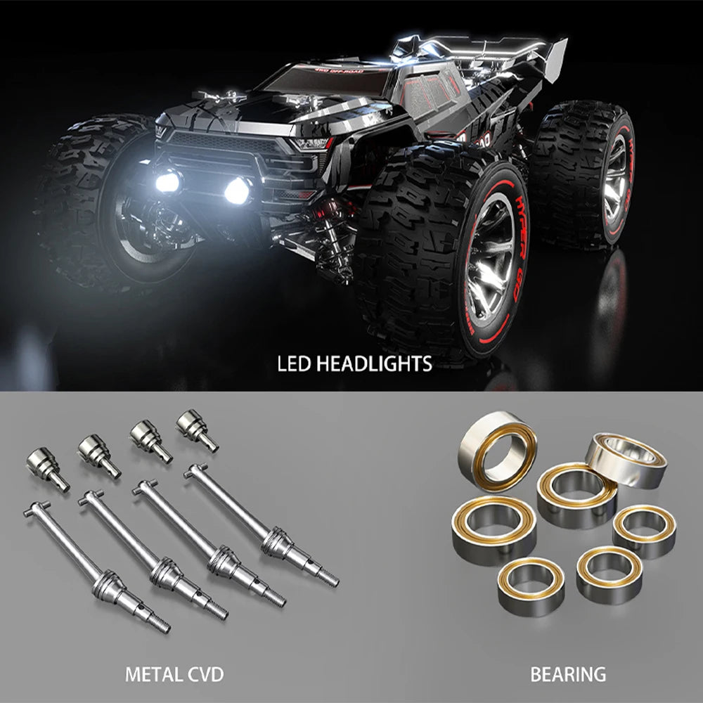 1/14 V2.0 Rc Remote Control Car  4WD Off-road Racing RC Truck Brushless