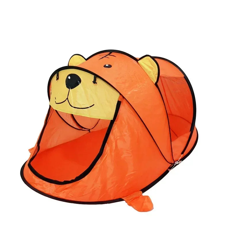New Portable Tiger kids' Tent Cartoon Animal Children 
Play House Outdoors Pop Up Toy Tent Indoor Net Baby Ball Pit Pool Dropship