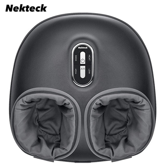 Foot Massager Heating Therapy Air Compression 
Shiatsu Knead Roller Muscle Relaxation Electric Foot Massager