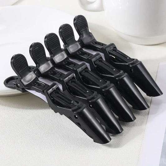 6pcs/Lot Plastic Alligator Hair Clips Hairdressing Clamps