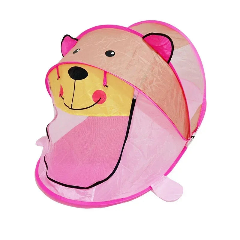 New Portable Tiger kids' Tent Cartoon Animal Children 
Play House Outdoors Pop Up Toy Tent Indoor Net Baby Ball Pit Pool Dropship