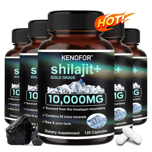 Himalaya Original Pure Shilajit Capsules,
 Naturally Enriched with Fulvic Acid and Over 85 Trace Minerals, Gluten Free Supplement
