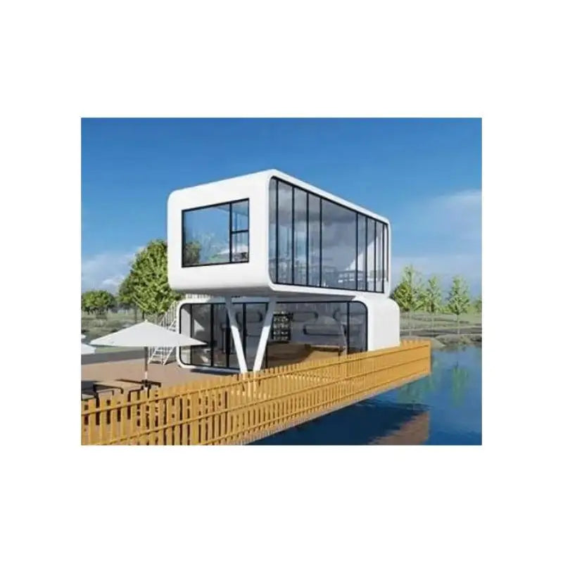 20ft 40ft Outdoor Hotel Modern Extendable Popular Prefab House 
Tiny House Mobile Office Apple Cabin